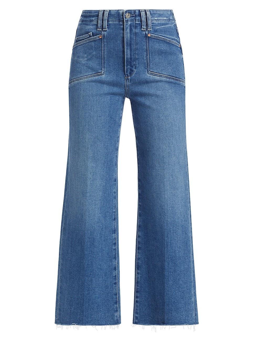 PAIGE Anessa High Waist Wide Leg Jeans Product Image