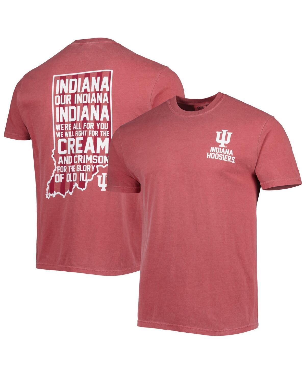 Mens Crimson Indiana Hoosiers Hyperlocal T-Shirt Product Image