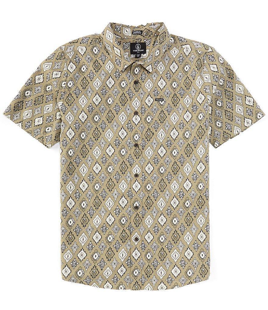 Volcom Scaler Stone Short Sleeve Printed Woven Shirt product image