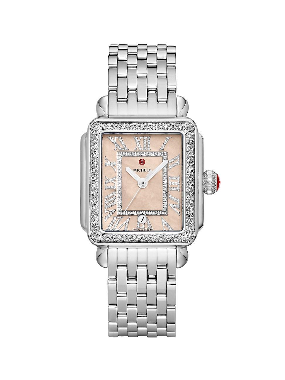 Michele Deco Madison Watch, 33mm x 35mm Product Image