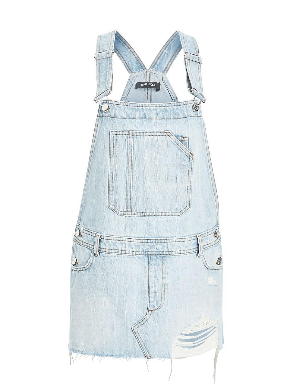 Womens Moe Overall Mini Dress Product Image