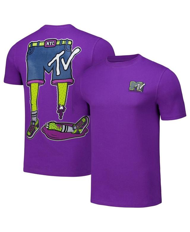 Freeze Max Mens Purple Mtv Zombie Regular Fit T-Shirt Product Image