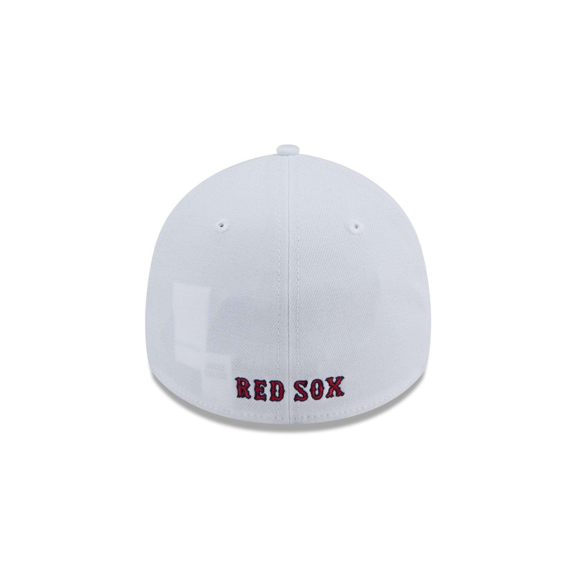 Boston Red Sox Optic White 39THIRTY Stretch Fit Hat Male Product Image