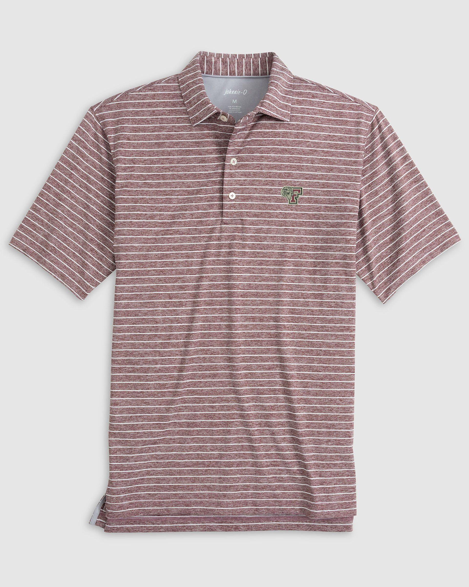 Mississippi State Newton Striped Jersey Performance Polo Product Image