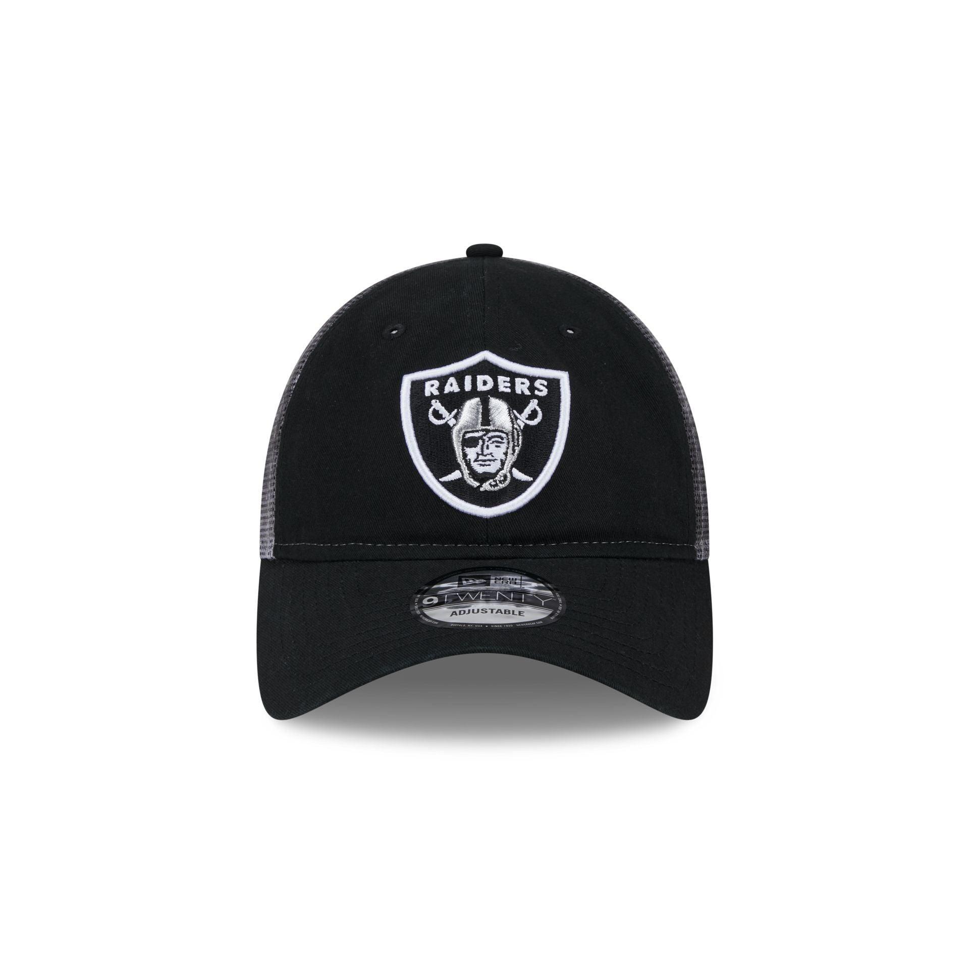 Las Vegas Raiders Slick 9TWENTY Trucker Hat Male Product Image