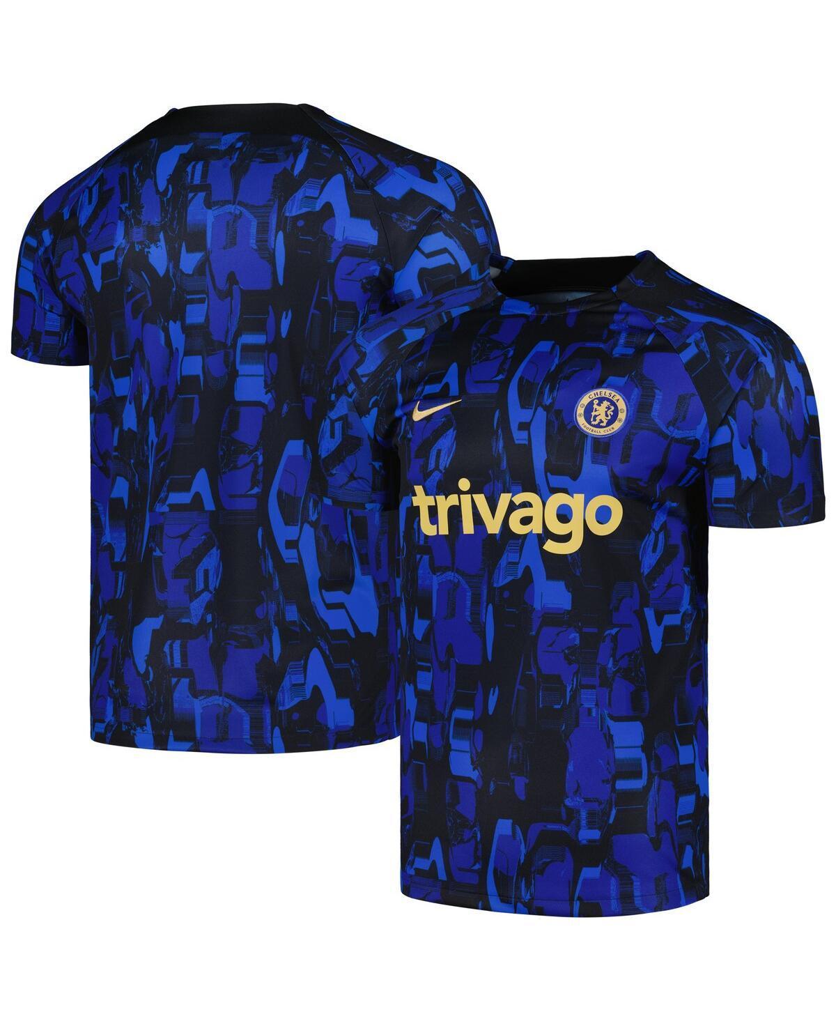 Mens Nike Blue Chelsea 2023/24 Academy Pro Pre-Match Top Product Image