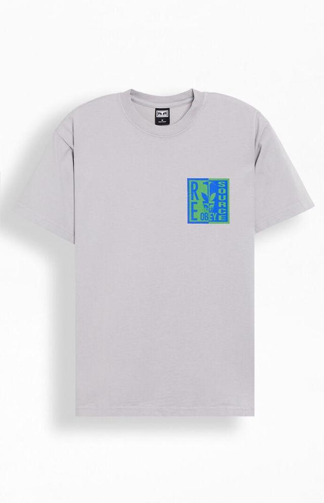 Obey Men's Re Source Heavyweight T-Shirt Product Image