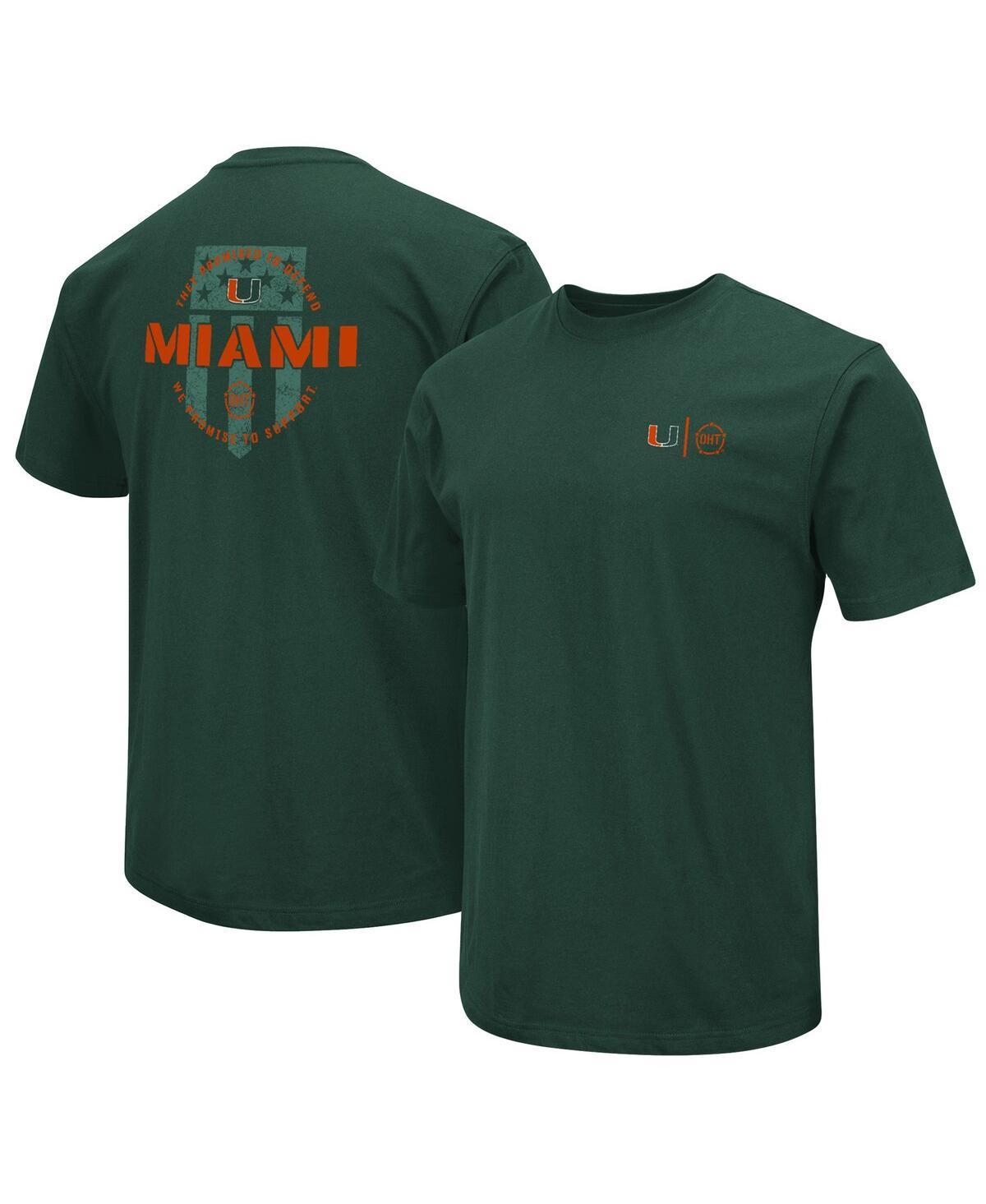 Mens Colosseum Miami Hurricanes Oht Military-Inspired Appreciation T-shirt Product Image