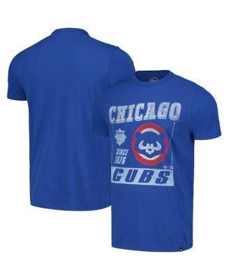 47 Brand Mens Royal Chicago Cubs Outlast Franklin T-Shirt Product Image