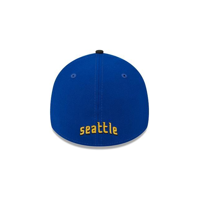 Seattle Mariners City Connect 39THIRTY Stretch Fit Hat Male Product Image