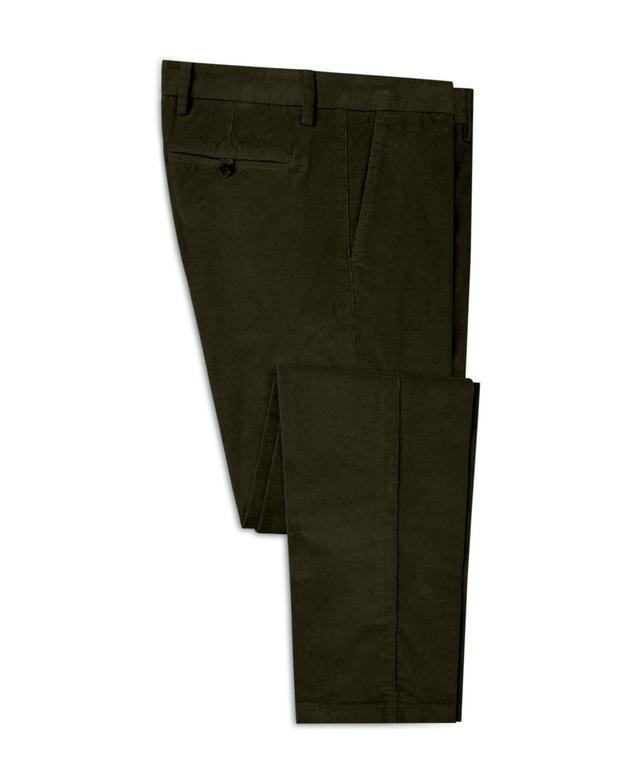 Scott Barber Flat Front Stretch Corduroy Pants Product Image