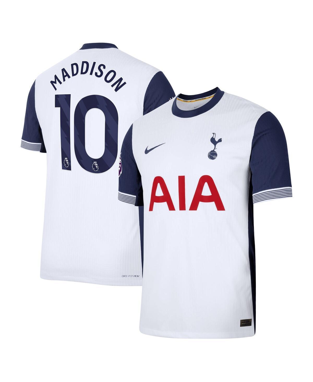 Nike Mens James Maddison White Tottenham Hotspur 2024/25 Home Authentic Player Jersey - White Product Image