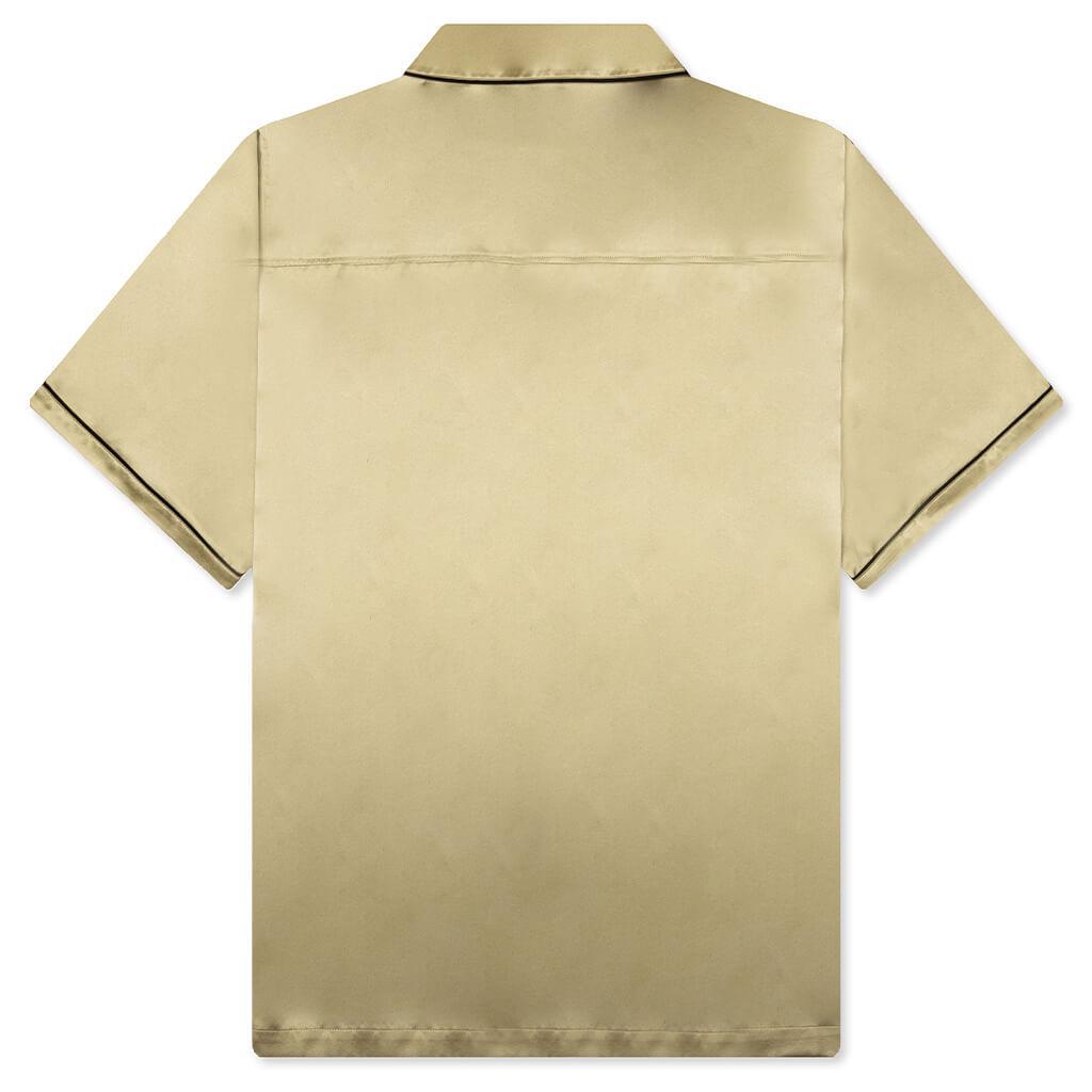 Baptiste Silk Shirt - Gold Male Product Image