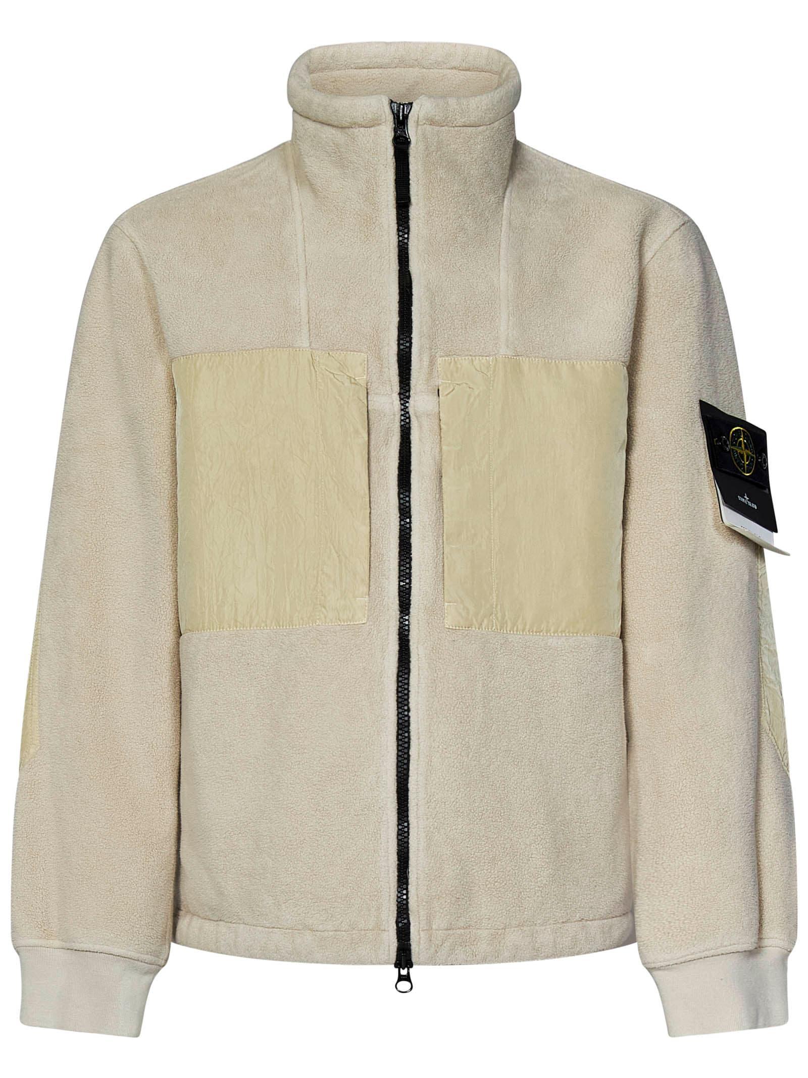 STONE ISLAND Teddy In Beige Product Image