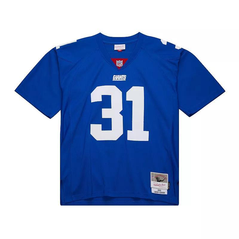 Mens Mitchell & Ness Jason Sehorn Royal New York Giants 2000 Legacy Replica Jersey Product Image