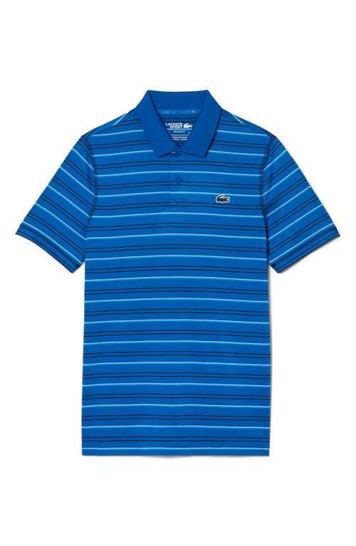 Lacoste Stripe Stretch Polo Shirt Product Image