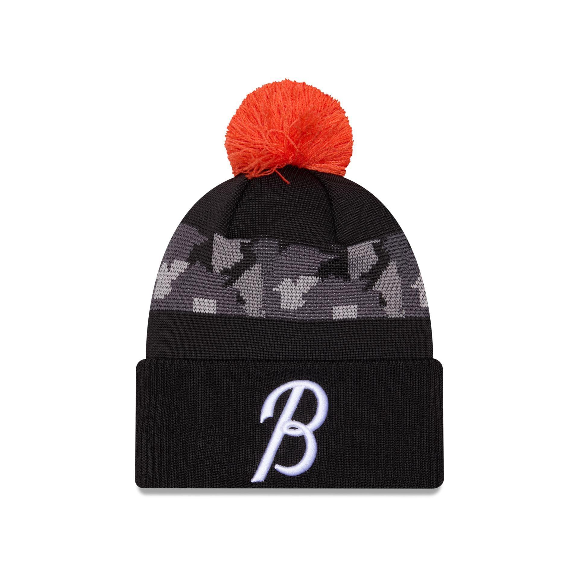 Baltimore Orioles City Connect Pom Knit Hat Male Product Image