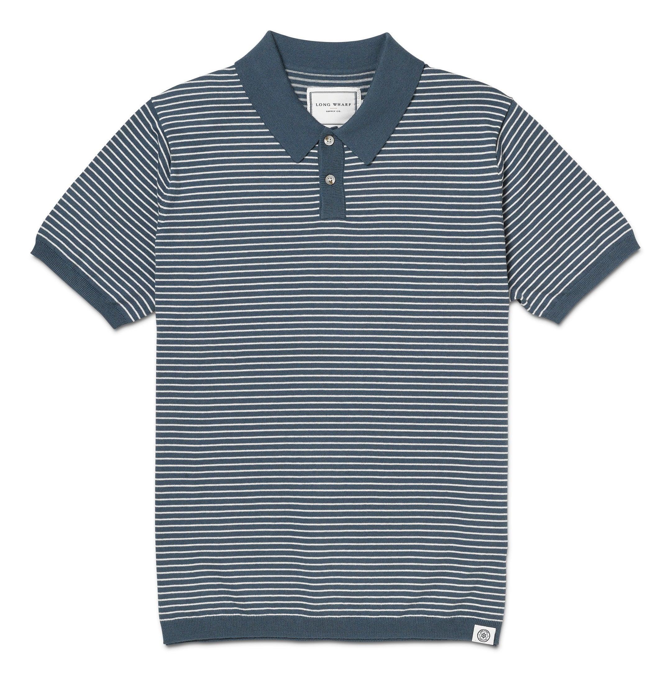 SeaWell™ Striped Knit Polo Male Product Image