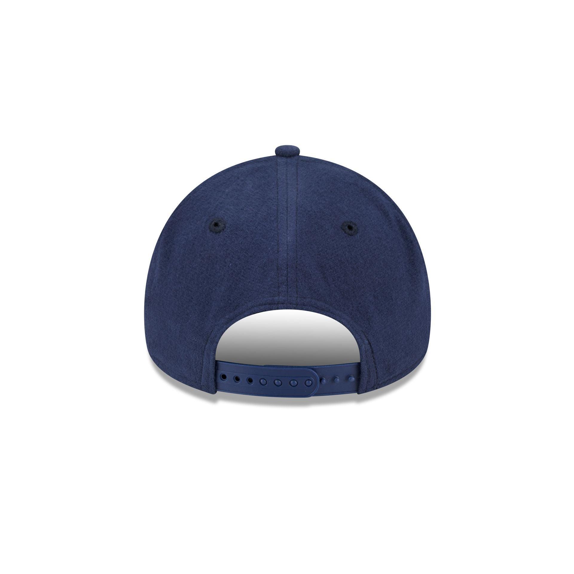 New York Yankees Moleskin Crown Maroon 9FORTY A-Frame Snapback Hat Male Product Image