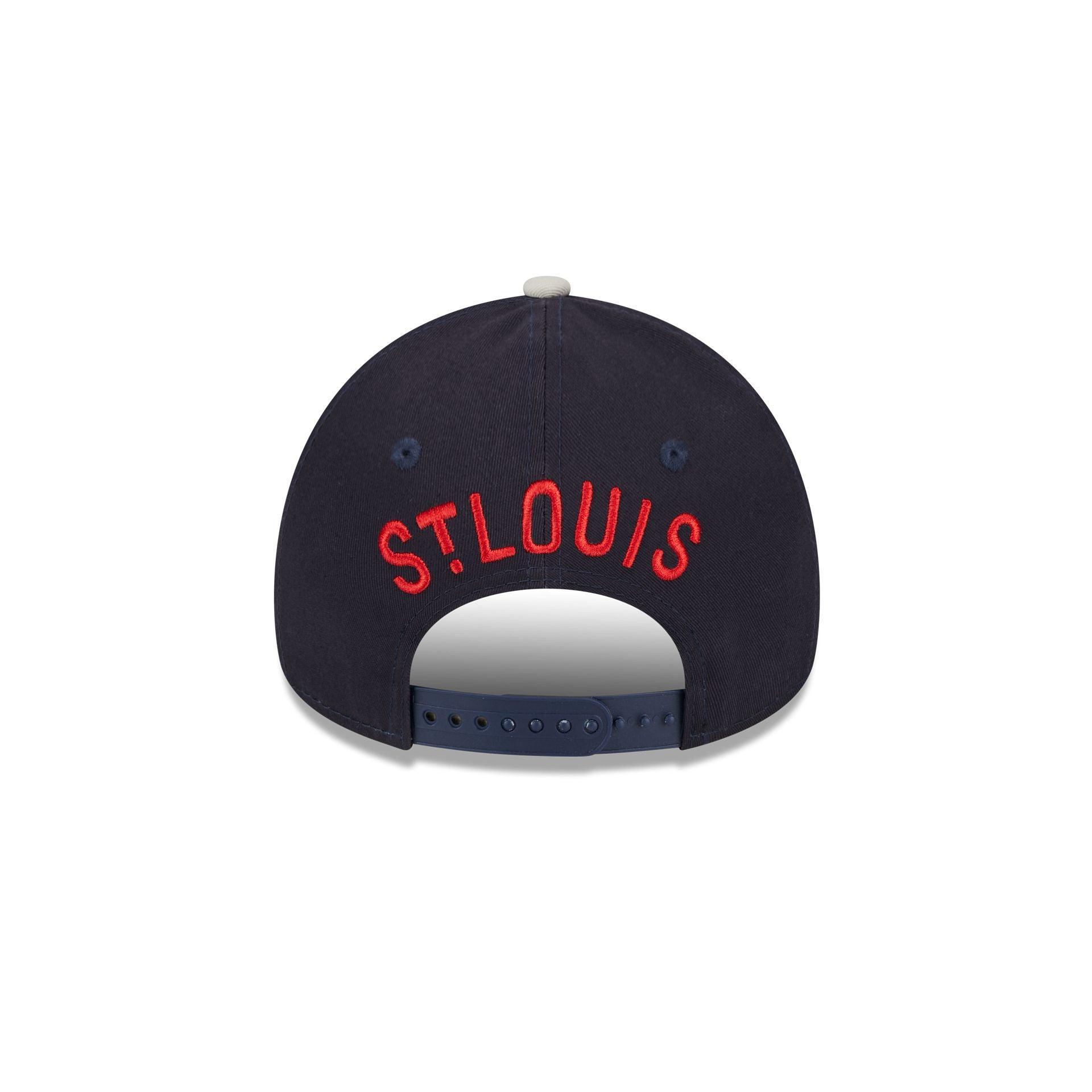 St. Louis Cardinals Coop Logo Select 9FORTY A-Frame Snapback Hat Male Product Image