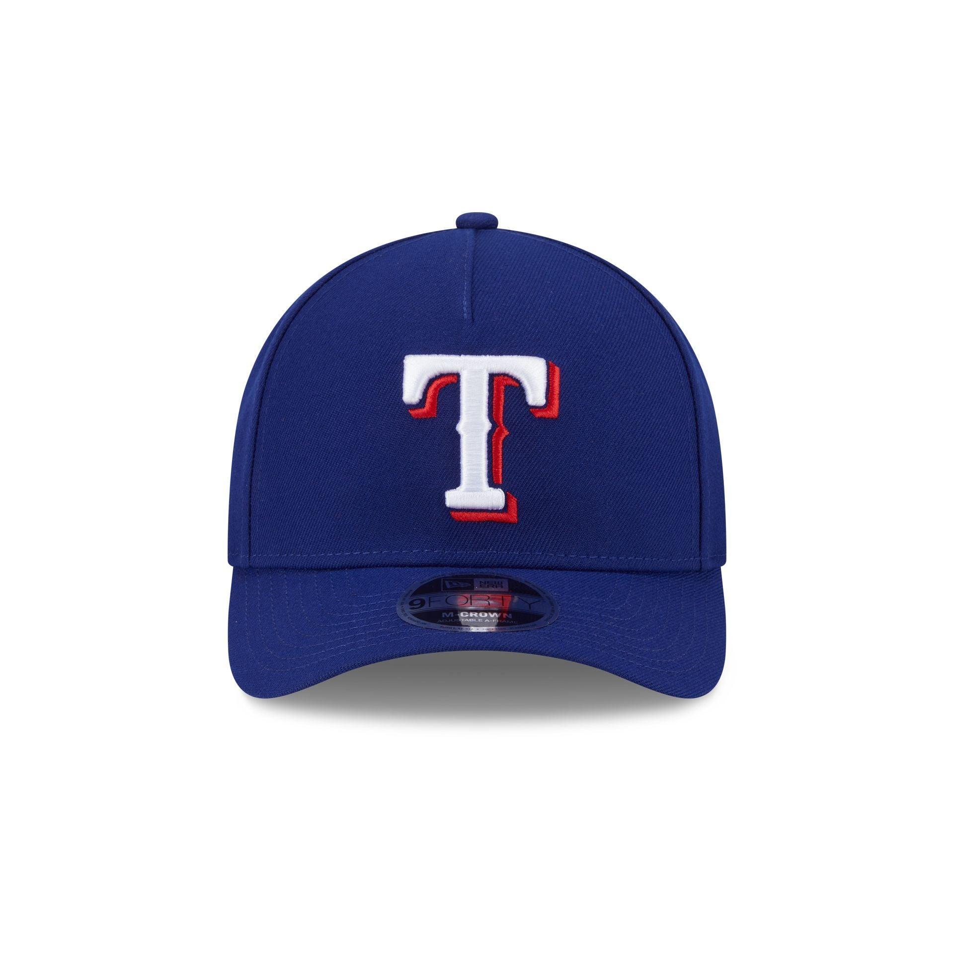 Texas Rangers 9FORTY M-Crown A-Frame Snapback Hat Male Product Image