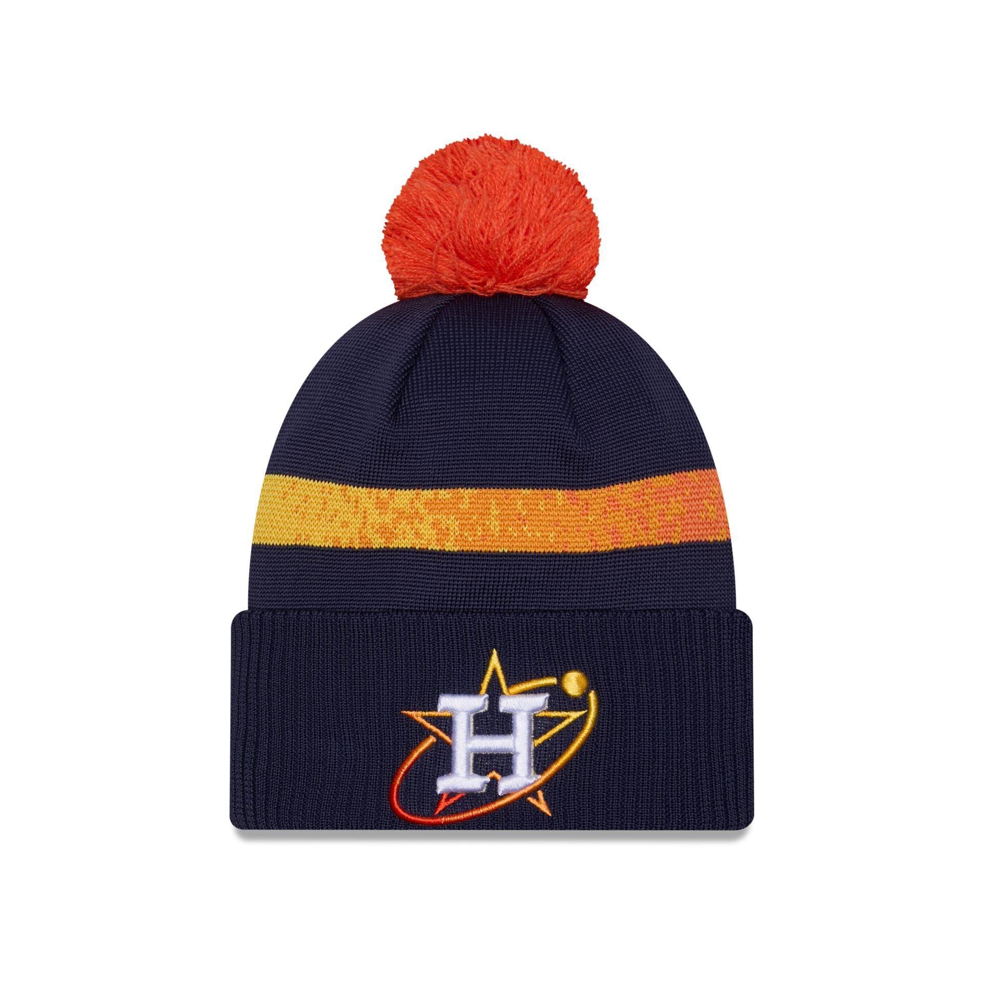 Houston Astros City Connect Pom Knit Hat Male Product Image