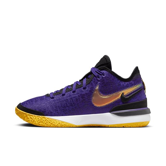 Nike Mens LeBron James Nike Lebron Nexxt Generation - Mens Basketball Shoes Purple/Black Product Image