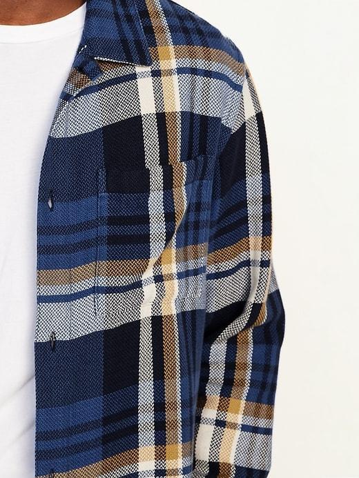 Heavyweight Plaid Flannel Shirt Product Image