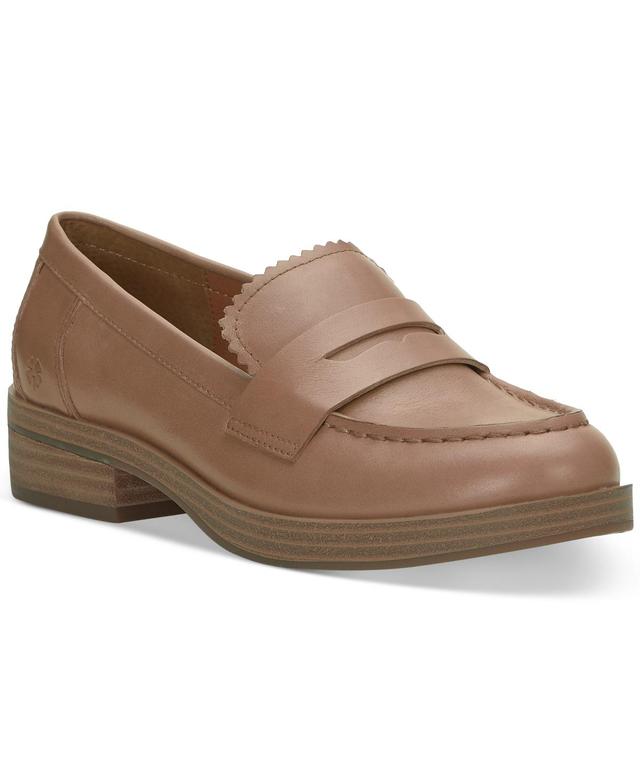 Lucky Brand Womens Floriss Tailored Penny Loafers Product Image