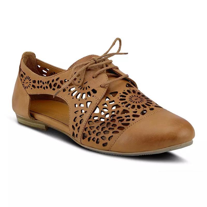 Spring Step Theone Womens Leather Lace-up Shoes Product Image