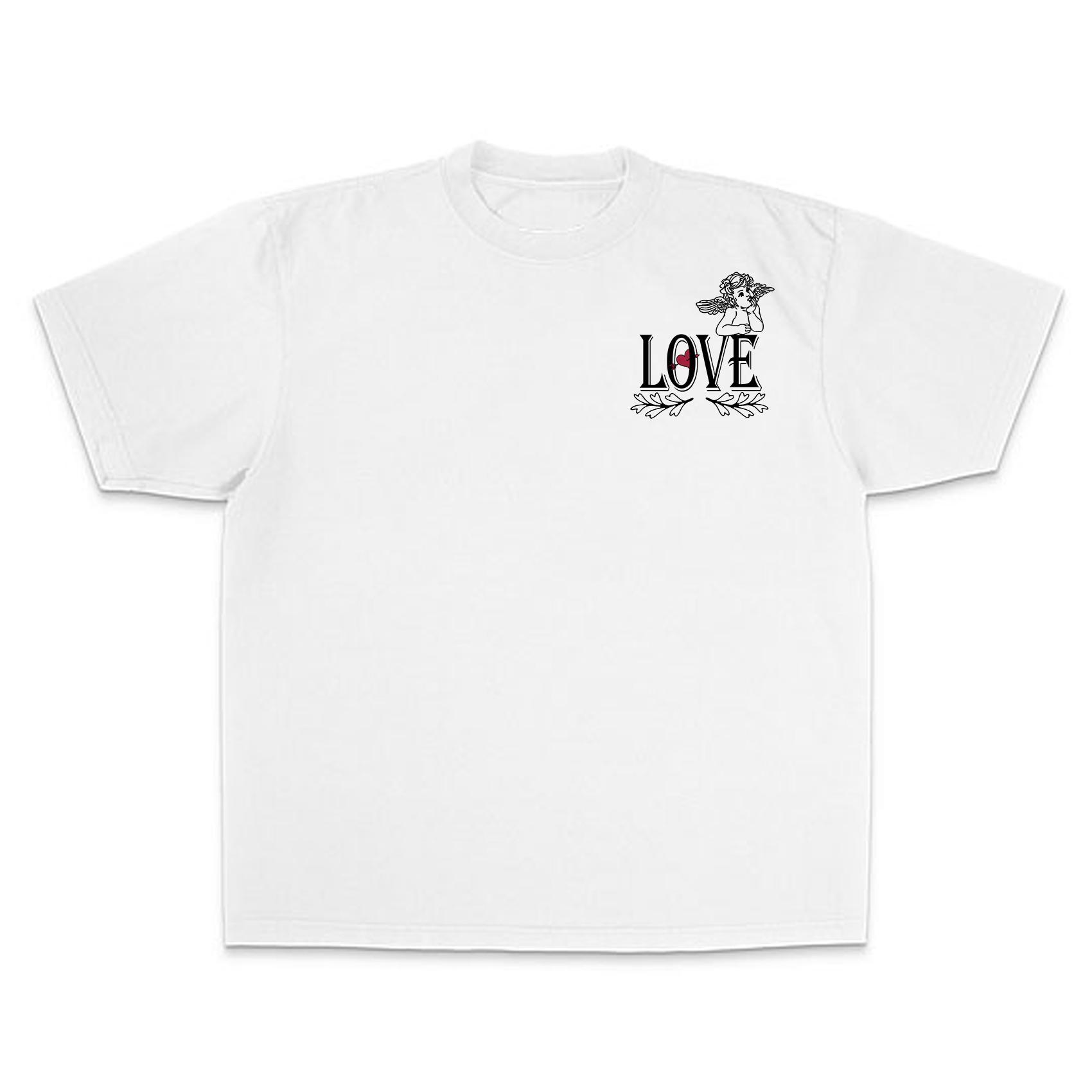 Sopula Men's Valentine's Day Love Print Short Sleeve T-Shirt Product Image