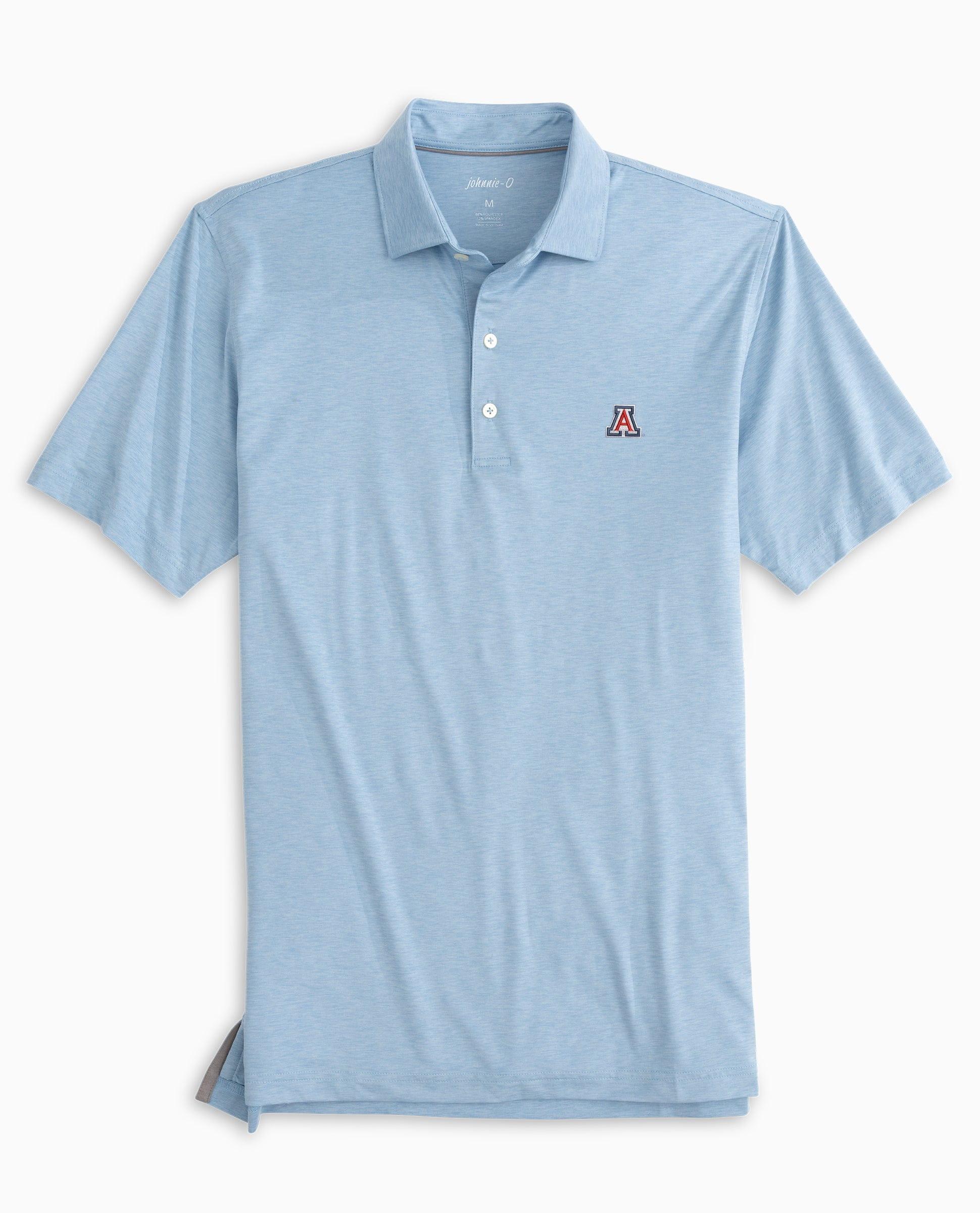 Wisconsin Huronn Featherweight Performance Polo - Bucky Logo Product Image