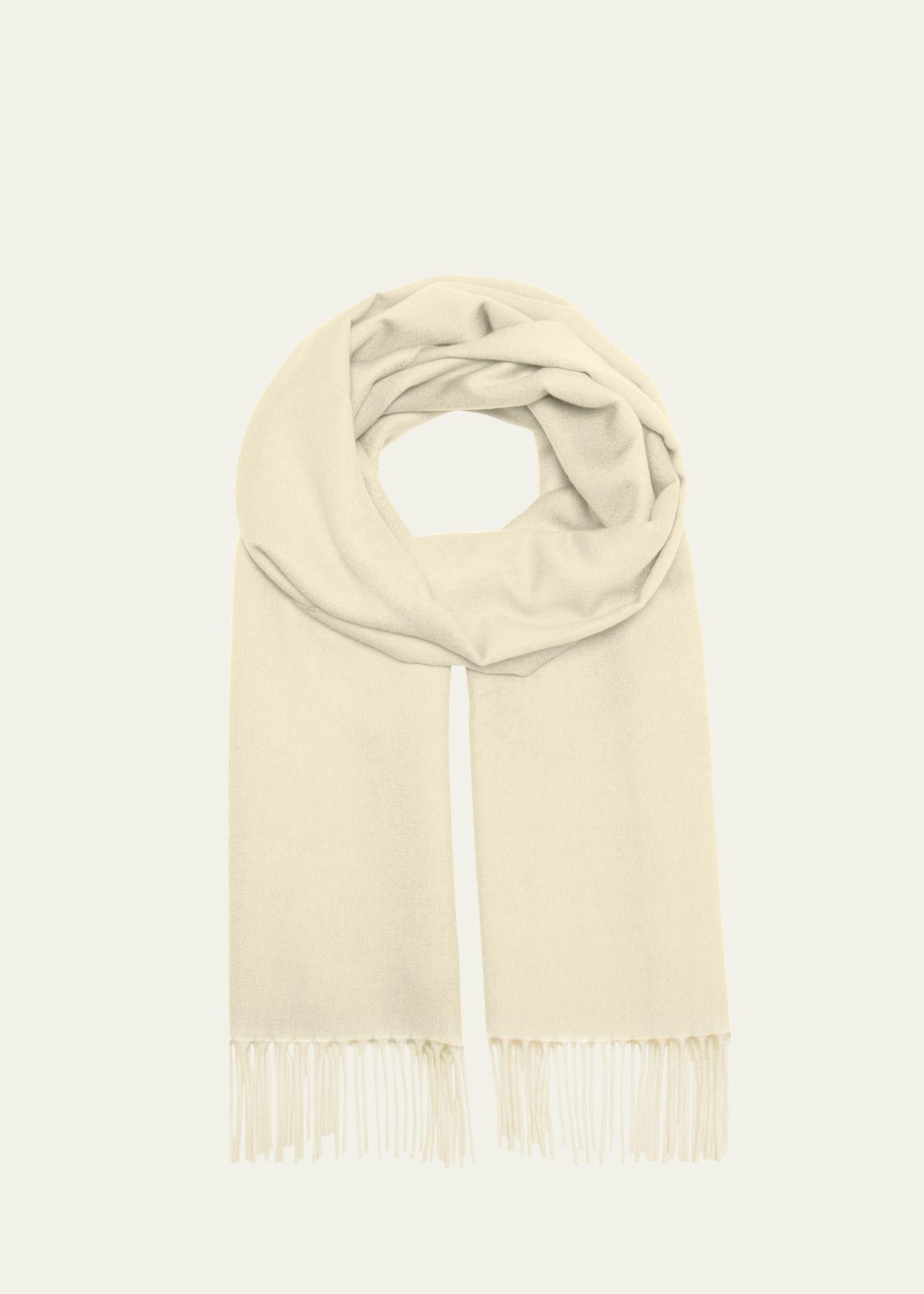 Womens Two-Tone Cashmere Scarf Product Image