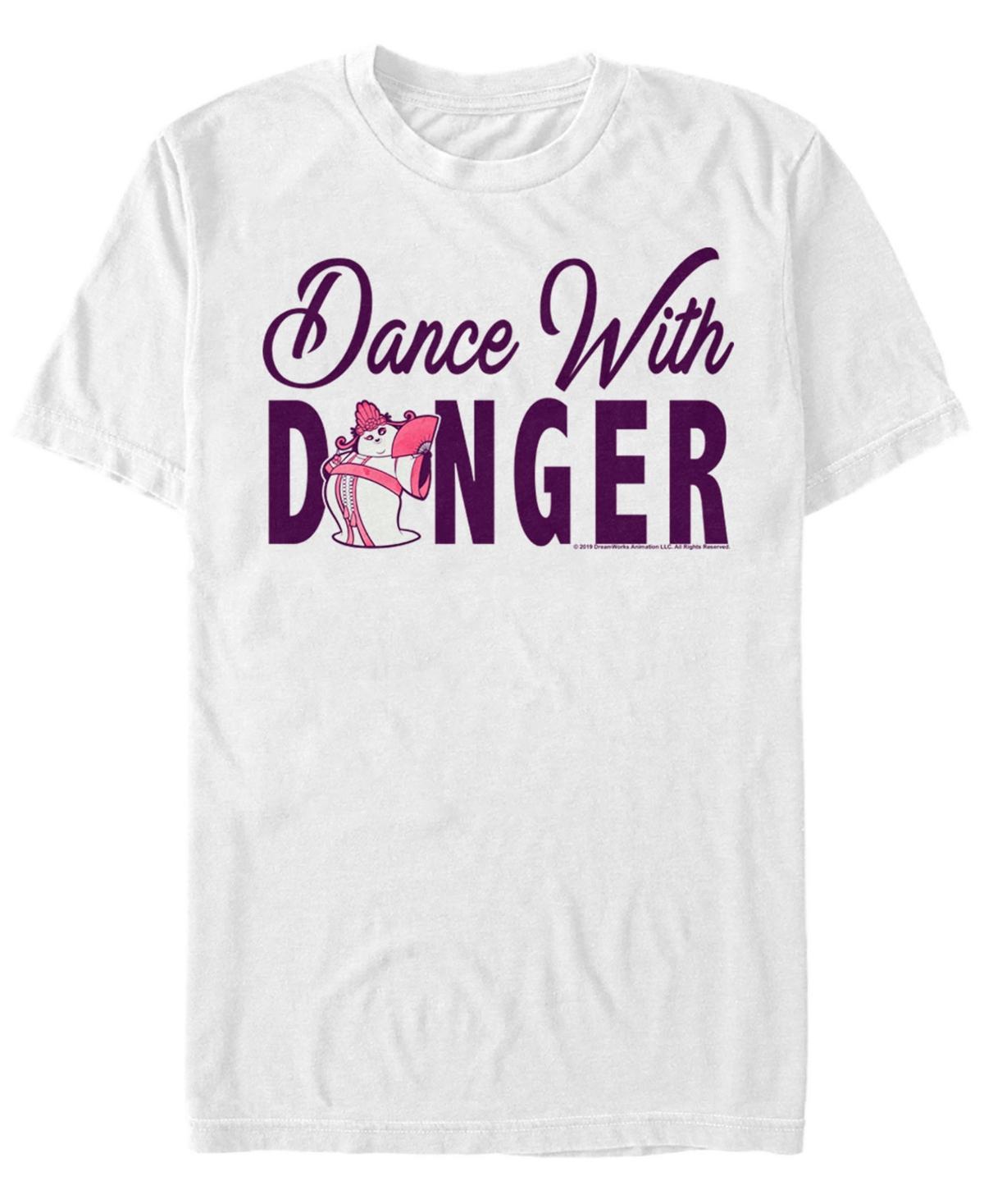 Mens Kung Fu Panda Dance With Danger Portrait Tee Product Image