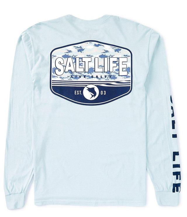 Salt Life Aquatic Journey Fade Long Sleeve Graphic T-Shirt Product Image