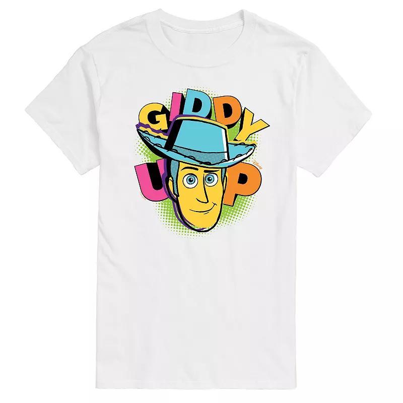 Disney / Pixars Toy Story Woody Mens Giddy UP Graphic Tee Product Image