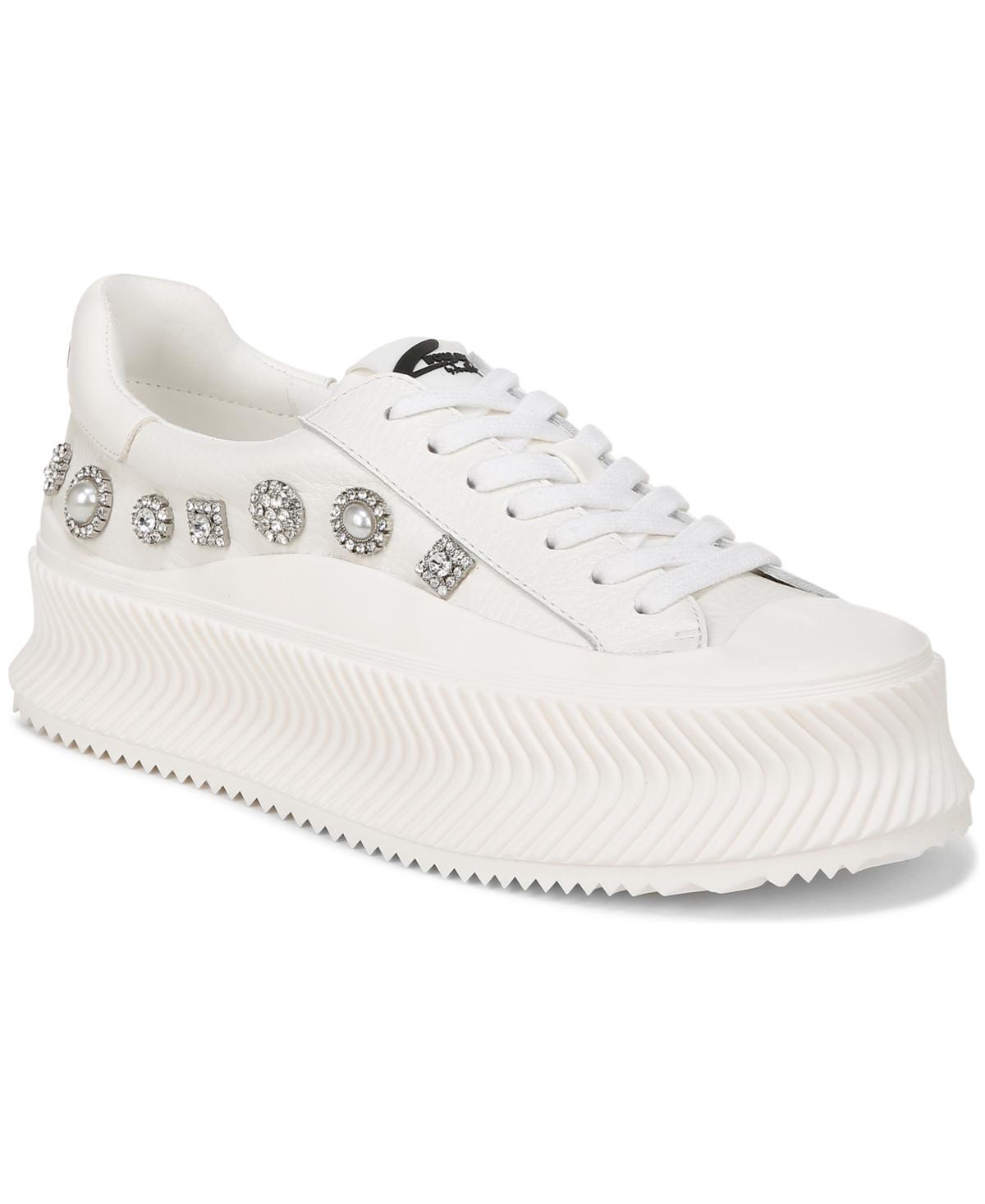 Circus Ny by Sam Edelman Womens Taelyn Embellished Lace-Up Platform Sneakers Product Image