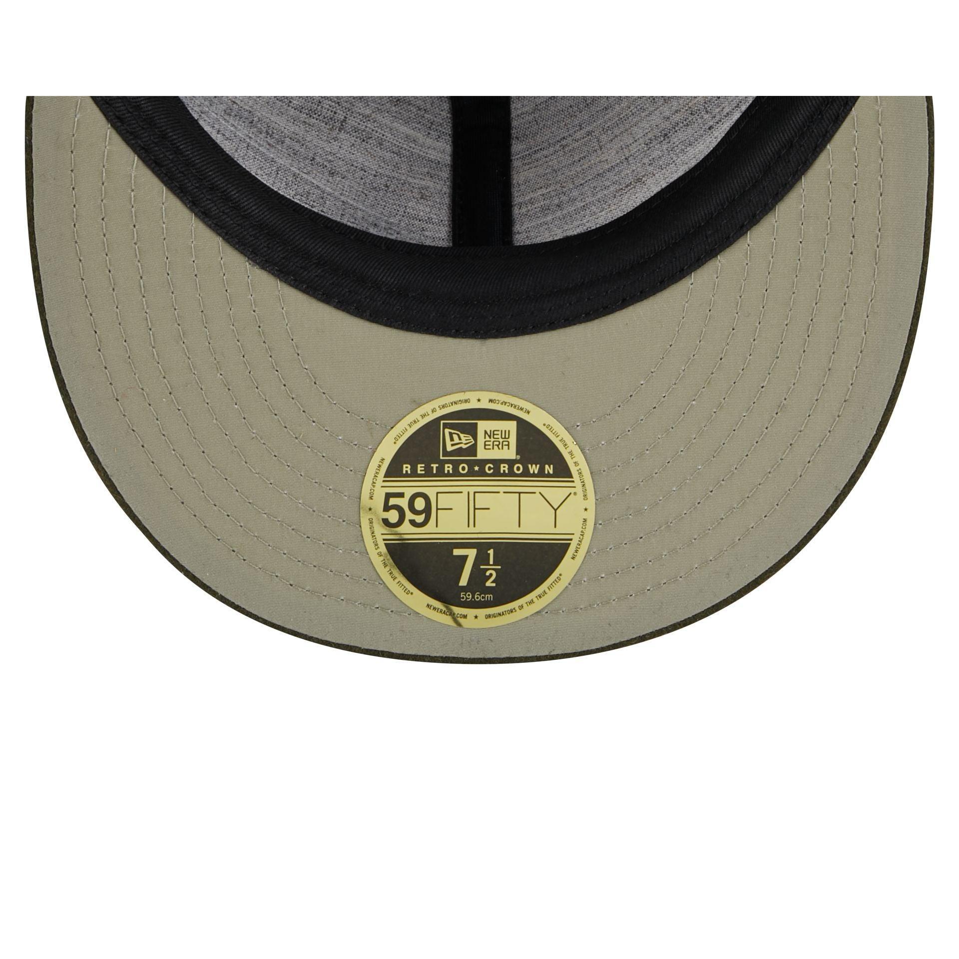 New York Mets New Olive Wool Retro Crown 9FIFTY Adjustable Hat Male Product Image