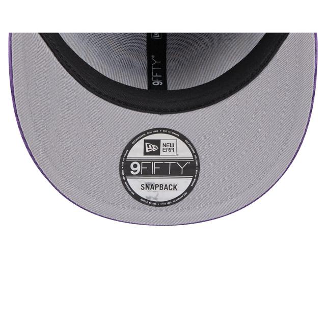 Minnesota Vikings Throwback Display 9FIFTY Snapback Hat Male Product Image