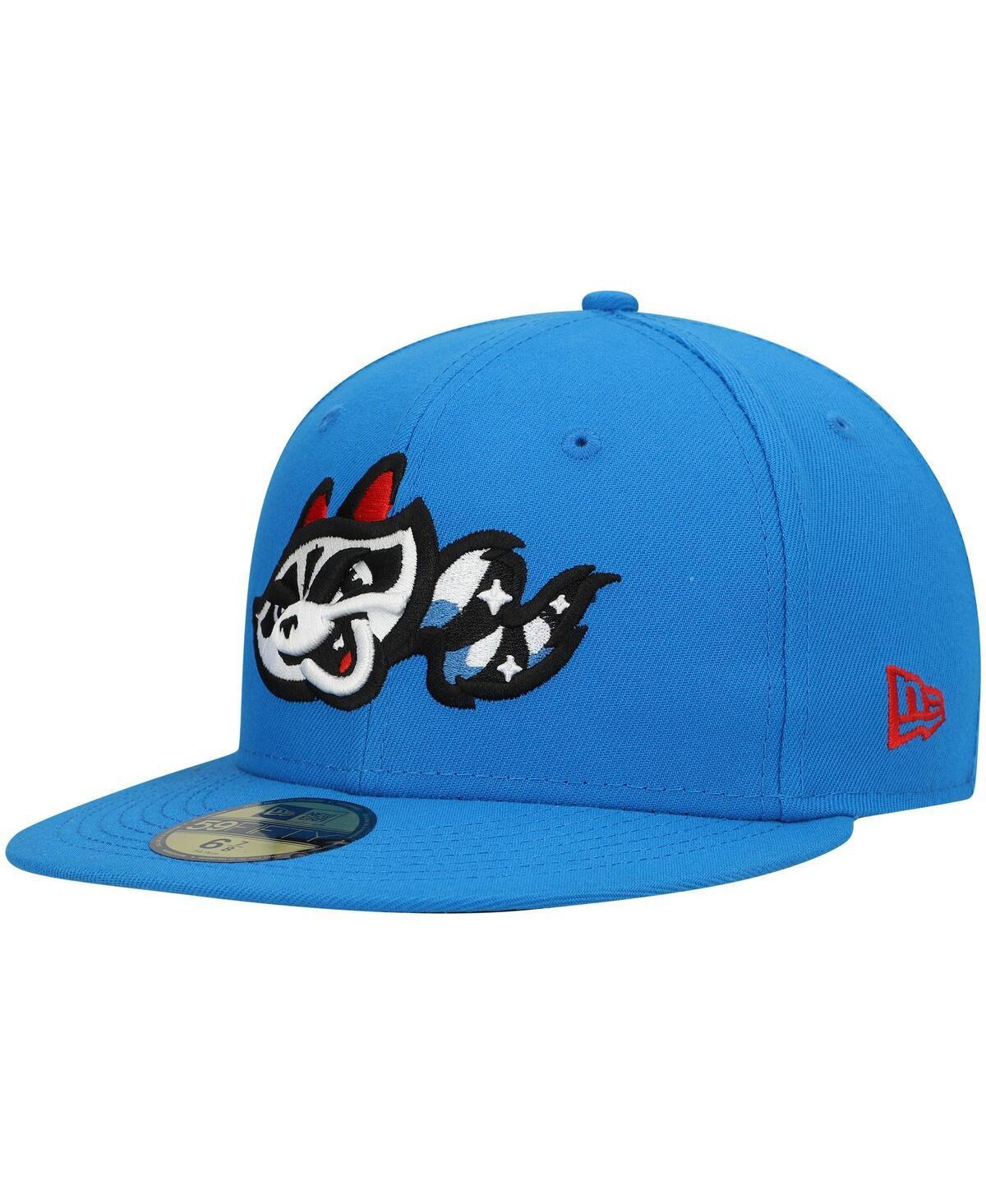 Men's New Era Royal Rocket City Trash Pandas Authentic Collection Team Home 59FIFTY Fitted Hat Product Image