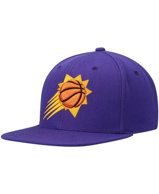 Mens Mitchell & Ness Purple Phoenix Suns Ground 2.0 Snapback Hat Product Image