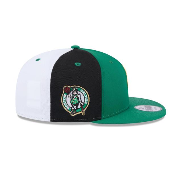 Boston Celtics Front Logoman 9FIFTY Snapback Hat Male Product Image