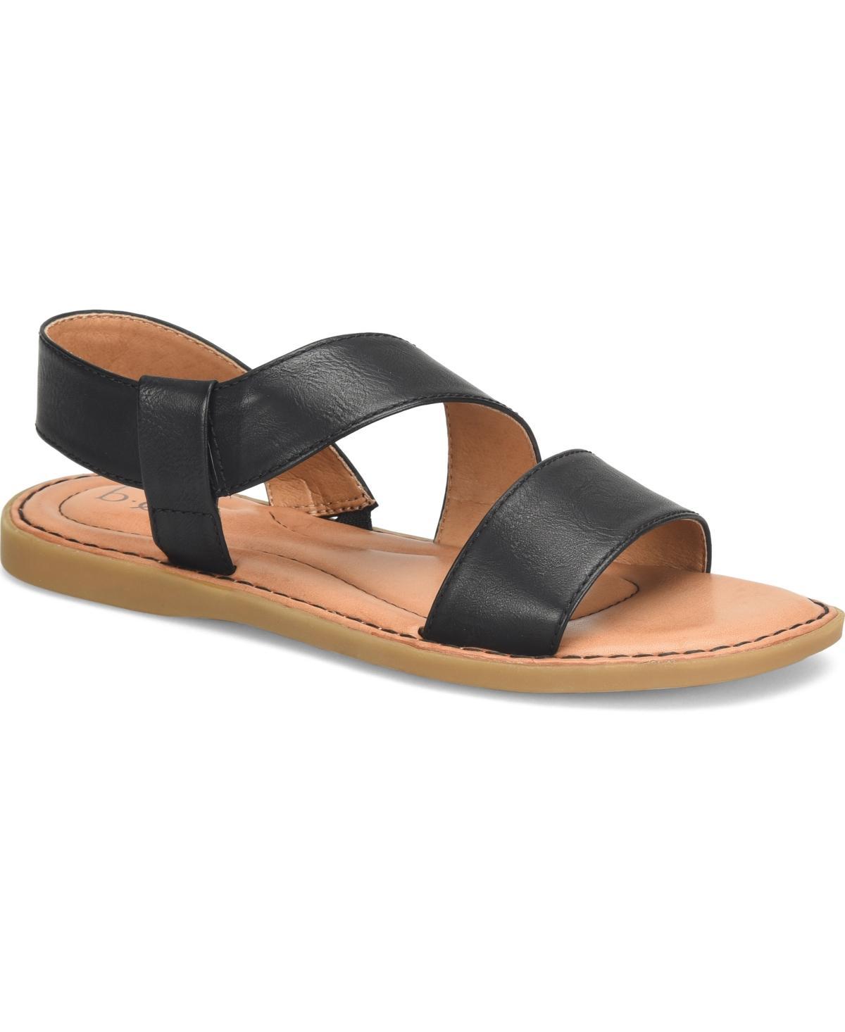 b.o.c. Womens Kacee Criss Cross Flat Comfort Sandals Product Image