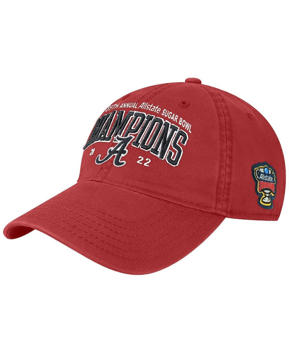 Mens Legacy Athletic Crimson Alabama Crimson Tide 2022 Sugar Bowl Champions Adjustable Hat Product Image