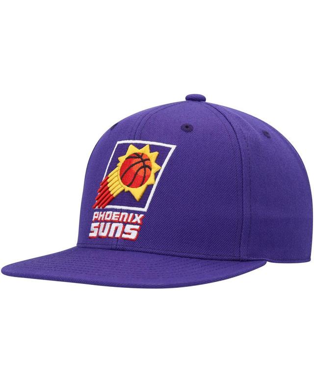 Mens Mitchell & Ness Phoenix Suns Hardwood Classics MVP Team Ground 2.0 Fitted Hat Product Image