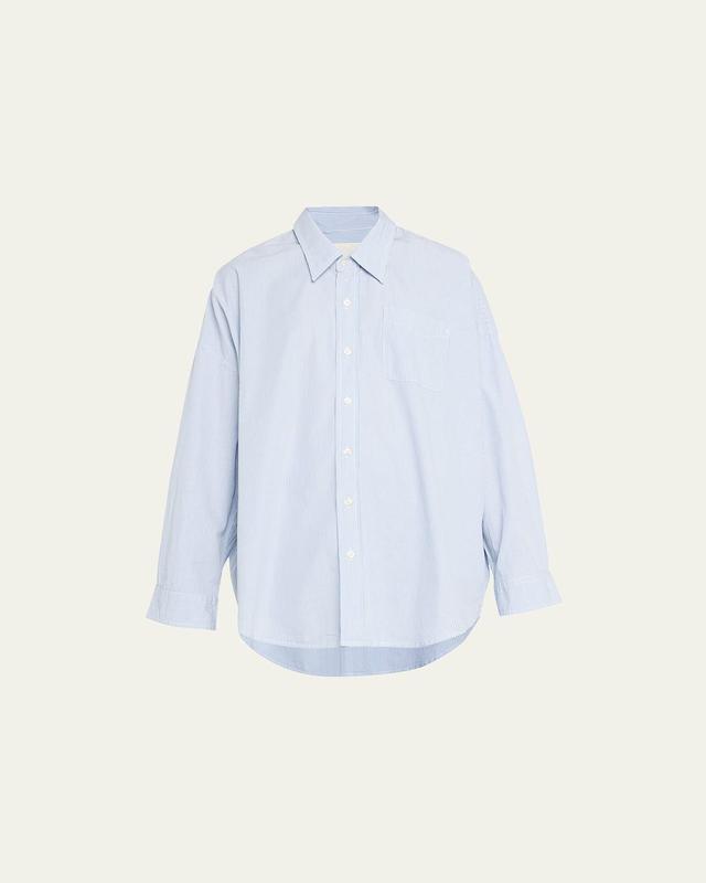 R13 Oversize Oxford Button-Up Shirt Product Image