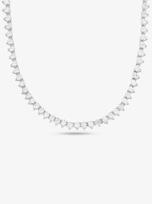 Sterling Crystal Necklace Product Image