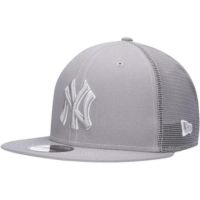 Mens New Era Gray New York Yankees 2023 On-Field Batting Practice 9FIFTY Snapback Hat Product Image