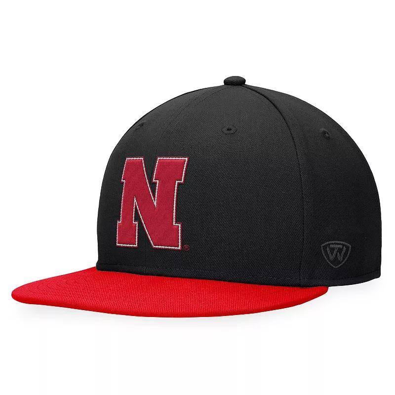 Mens Top of the World Nebraska Huskers Fitted Hat Product Image