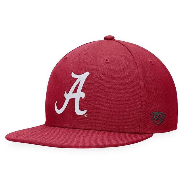 Mens Top of the World Crimson Alabama Crimson Tide Fitted Hat Product Image